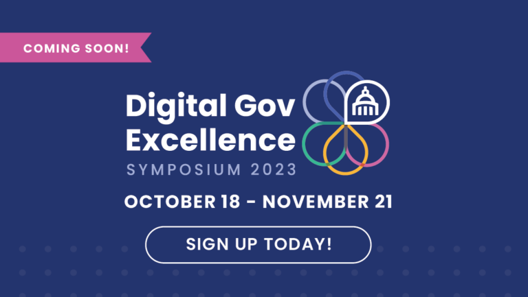 2023 Inaugural Digital Government Excellence Symposium