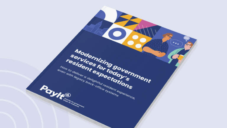 Modernizing government services for today’s resident expectations