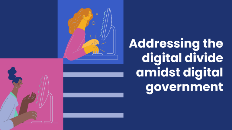 What’s the digital divide (and why does it matter for government services)?