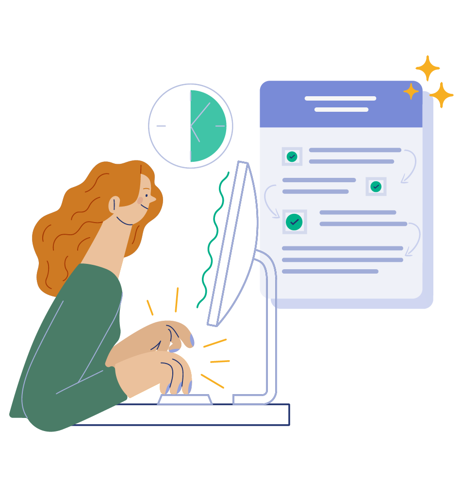 Smart Workflows helps customers move through forms and applications faster.