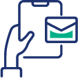 Click-through rate icon.